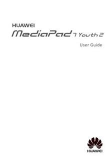 Huawei Mediapad 7 Youth 2 manual. Camera Instructions.